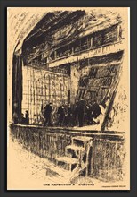 Edouard Vuillard, Une répétition Ã  L'Oeuvre, Program for L'Oasis, French, 1868 - 1940, 1903,