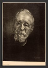 EugÃ¨ne CarriÃ¨re (French, 1849 - 1906), Pierre Puvis de Chavannes, 1897, lithograph
