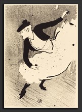 Henri de Toulouse-Lautrec (French, 1864 - 1901), Edmée Lescot, 1893, lithograph in black on velin