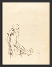 Henri de Toulouse-Lautrec (French, 1864 - 1901), Wounded Eros (Eros vanné), 1894, lithograph in