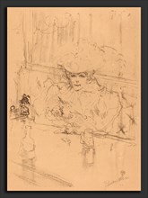 Henri de Toulouse-Lautrec (French, 1864 - 1901), At the Hanneton (Au Hanneton), 1898, lithograph in