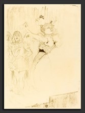 Henri de Toulouse-Lautrec (French, 1864 - 1901), Lender Dancing the Bolero in "Chilperic"  (Lender