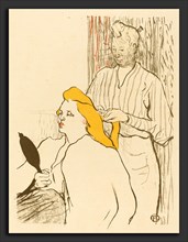 Henri de Toulouse-Lautrec (French, 1864 - 1901), The Hairdresser - Program for the ThéÃ¢tre Libre