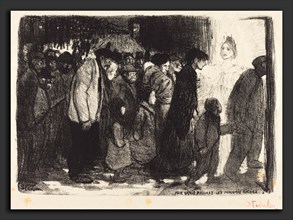 Théophile Alexandre Steinlen (Swiss, 1859 - 1923), To the True Poor: The Wicked Rich (Aux vrais