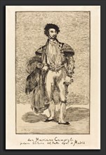 Edouard Manet (French, 1832 - 1883), Don Mariano Camprubi (Le Bailarin), 1862, etching