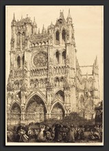 Auguste LepÃ¨re, Amiens Cathedral (Cathedrale d'Amiens - Jour d'inventaire), French, 1849 - 1918,