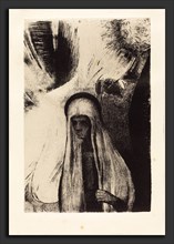 Odilon Redon (French, 1840 - 1916), La Vieille: Que Crains-tu? Un large trou Noir! Il est vide