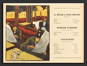 Henri-Gabriel Ibels (French, 1867 - 1936), La Belle au bois rÃªvant; Mariage d'argent; AhasvÃ¨re,