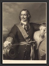 Louis-Pierre Henriquel after Paul Delaroche (French, 1797 - 1892), Peter the Great of Russia,