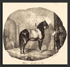 Théodore Gericault (French, 1791 - 1824), Cheval de la plaine de Caen, 1822, lithograph on wove