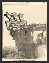 Honoré Daumier (French, 1808 - 1879), Comment Bismarck comprend l'unité allemande, 1870, gillotype