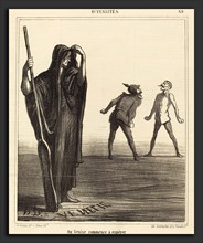 Honoré Daumier (French, 1808 - 1879), Ou Venise commence a espérer, 1866, lithograph on newsprint