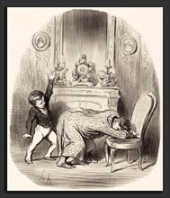 Honoré Daumier (French, 1808 - 1879), A l'instar d'Henri IV, 1852, lithograph