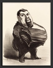 Honoré Daumier (French, 1808 - 1879), Antony Thouret, 1849, lithograph
