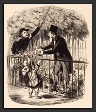 Honoré Daumier (French, 1808 - 1879), Mais puisque j'vous dis que c'est son ballon, 1847,