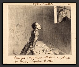 Honoré Daumier (French, 1808 - 1879), Comme quoi l'emprisonnement cellulaire, 1846, lithograph