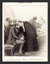 Honoré Daumier (French, 1808 - 1879), Laissez dire un peu de mal de vous, 1847, lithograph