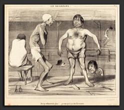 Honoré Daumier (French, 1808 - 1879), Je n'y redescends plus! je crois, 1839, lithograph on