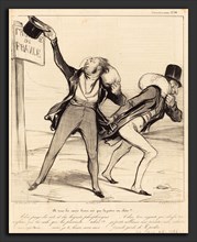 Honoré Daumier (French, 1808 - 1879), A tous les coeurs bien nés que la patrie est chÃ¨re!!!, 1838,