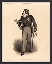 Honoré Daumier (French, 1808 - 1879), C.-A. Gabriel, duc de Choiseul, 1835, lithograph