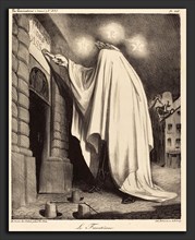 Honoré Daumier (French, 1808 - 1879), Le Fantome, 1835, lithograph