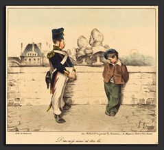 Honoré Daumier (French, 1808 - 1879), Dieu ai-je aimé cet Ãªtre la, 1831, lithograph