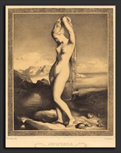 Théodore Chassériau (French, 1819 - 1856), Venus Anadyomene, c. 1841-1842, lithograph