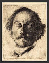 Albert Besnard, Jules Destrée, French, 1849 - 1934, 1917, etching and drypoint in black touched