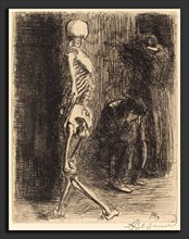 Albert Besnard, After the Visit (AprÃ¨s sa visite), French, 1849 - 1934, 1900, etching in black on