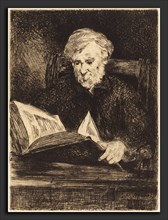 Edouard Manet (French, 1832 - 1883), The Reader (Le liseur), 1861, etching