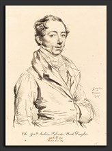 Jean-Auguste-Dominique Ingres (French, 1780 - 1867), Frederic Sylvester Douglas, 1815, lithograph