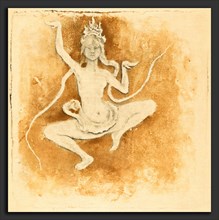 Pierre Roche (French, 1855 - 1922), Danseuse Cobodgienne (Cambodian Dancer), 1897, gypsograph