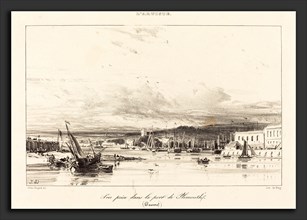 Jules Dupré (French, 1811 - 1889), View in Plymouth Port (Vue prise dans le port de Plymouth),