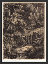 EugÃ¨ne Bléry (French, 1805 - 1887), Le petit ruisseau (The Little Brook), published 1849, etching