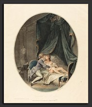 Romain Girard after Nicolas Lavreince (French, born c. 1751), Valmont and Emilie, 1788, color