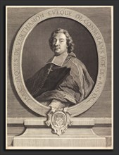 Pierre-Imbert Drevet after Francois de Troy (French, 1697 - 1739), Isaac-Jacques de Verthamon,