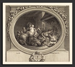 Nicolas Delaunay after Jean-Honoré Fragonard (French, 1739 - 1792), Les Baignets, probably 1782,