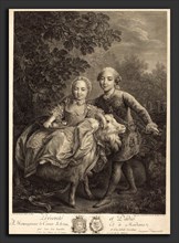 Jacques-Firmin Beauvarlet after FranÃ§ois-Hubert Drouais (French, 1731 - 1797), Le Comte d'Artois