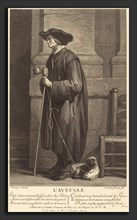 Pierre Louis de Surugue after Jean Siméon Chardin (French, 1710 or 1716 - 1772), The Blind Beggar,