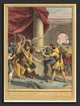 BenoÃ®t-Louis Prévost after Jean-Baptiste Oudry (French, c. 1735 - 1804), Le roi, le milan, et le