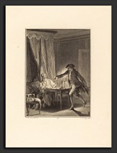 Nicolas Delaunay after Jean-Michel Moreau (French, 1739 - 1792), Ah! Jeune homme Ã  ton