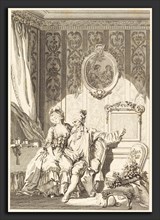 Jean Dambrun after Jean-Honoré Fragonard (French, 1741 - 1808 or after), Le calendrier des