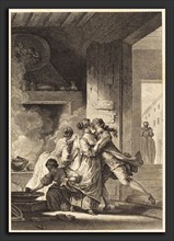 Charles Emmanuel Patas after Jean-Honoré Fragonard (French, 1744 - 1802), On ne s'avise jamais de