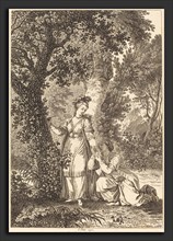 Louis Petit after Jean-Honoré Fragonard (French, 1760 - c. 1812), La fiancee du roi de Garbe: