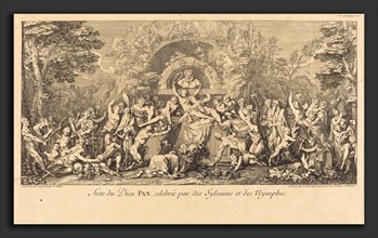 Claude Gillot (French, 1673 - 1722), Feste du Dieu Pan, celebree par des Sylvains et des Nymphes
