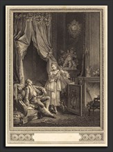 Nicolas Delaunay after Pierre-Antoine Baudouin (French, 1739 - 1792), Le Carquois épuisé, 1775,