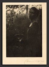 Clarence H. White, Edge of the Woods, Evening, American, 1871 - 1925, 1900, photogravure