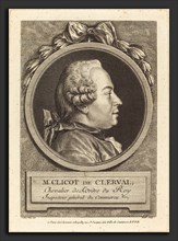 Pierre Etienne Moitte after Charles-Nicolas Cochin II (French, 1722 - 1780), M. Clicot de Clerval,
