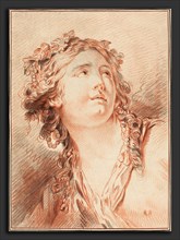 Gilles Demarteau, the Elder after Jean-Baptiste Le Prince (French, 1722 - 1776), Head of a Young