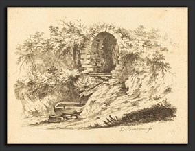 Jean-Jacques de Boissieu (French, 1736 - 1810), The Spring at l'OrsiÃ¨re, 1759, etching on laid